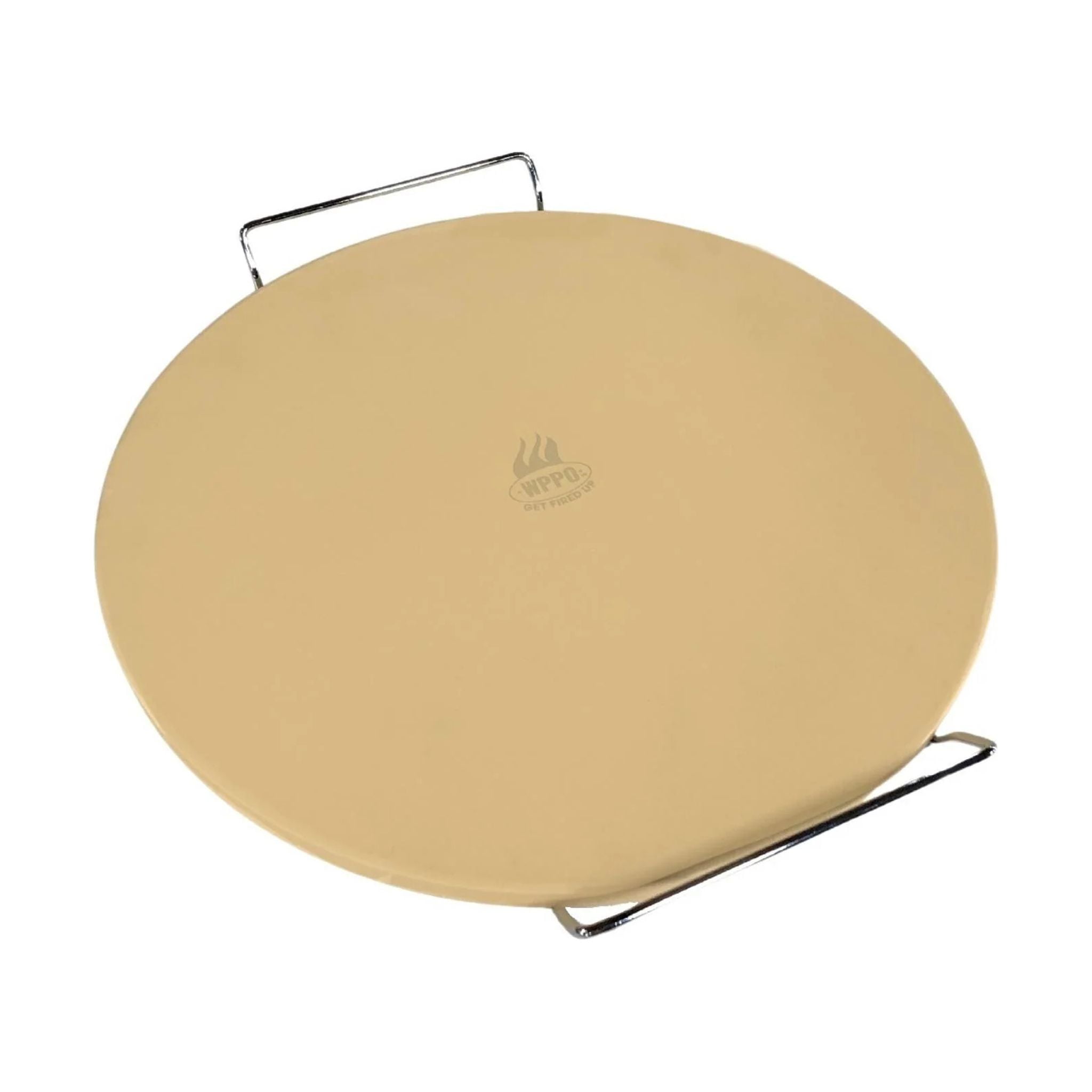 15" Premium Pizza Baking Stone with Handles