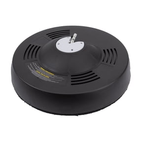 15" Pressure Washer Surface Cleaner, 4000 PSI Black Power Washer Attachment for Driveways & Patios