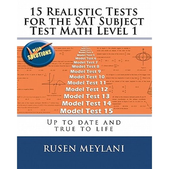 Pre-Owned 15 Realistic Tests for the SAT Subject Test Math Level 1: Up to date and true to life (Paperback)