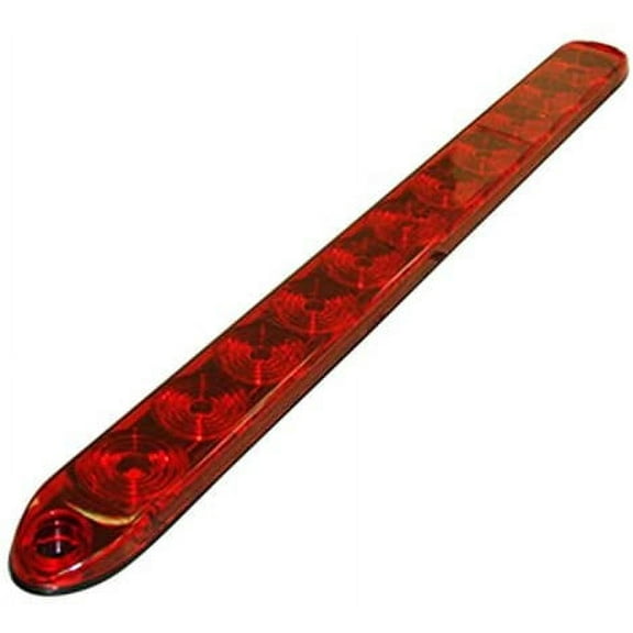 15" Red Multi-function Stop Turn Tail Marker Trailer Light LED Truck Waterproof