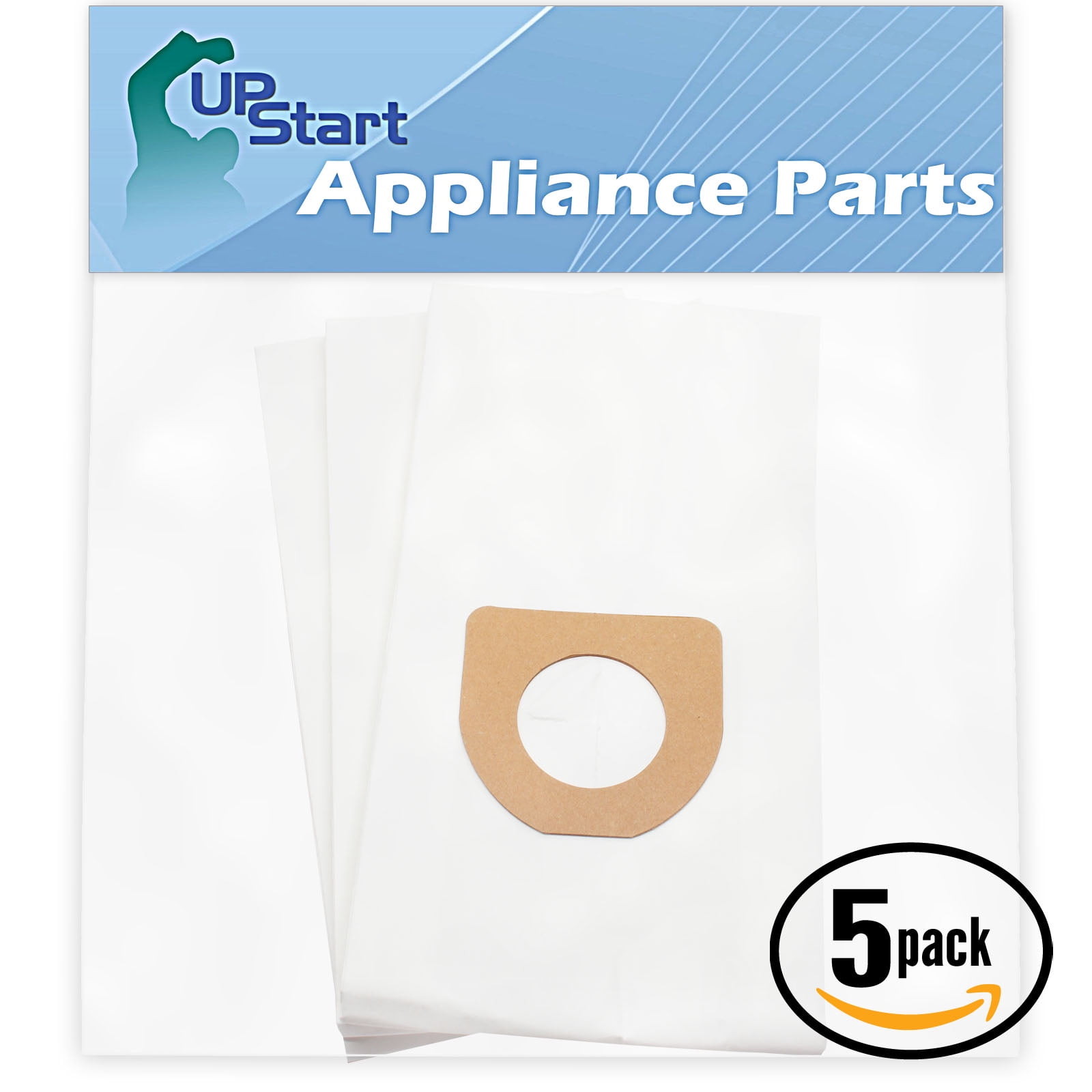 15 Replacement Hoover Decade 80 Vacuum Bags - Compatible Hoover 4010100A, Type A Vacuum Bags (5-Pack - 3 Vacuum Bags per Pack)