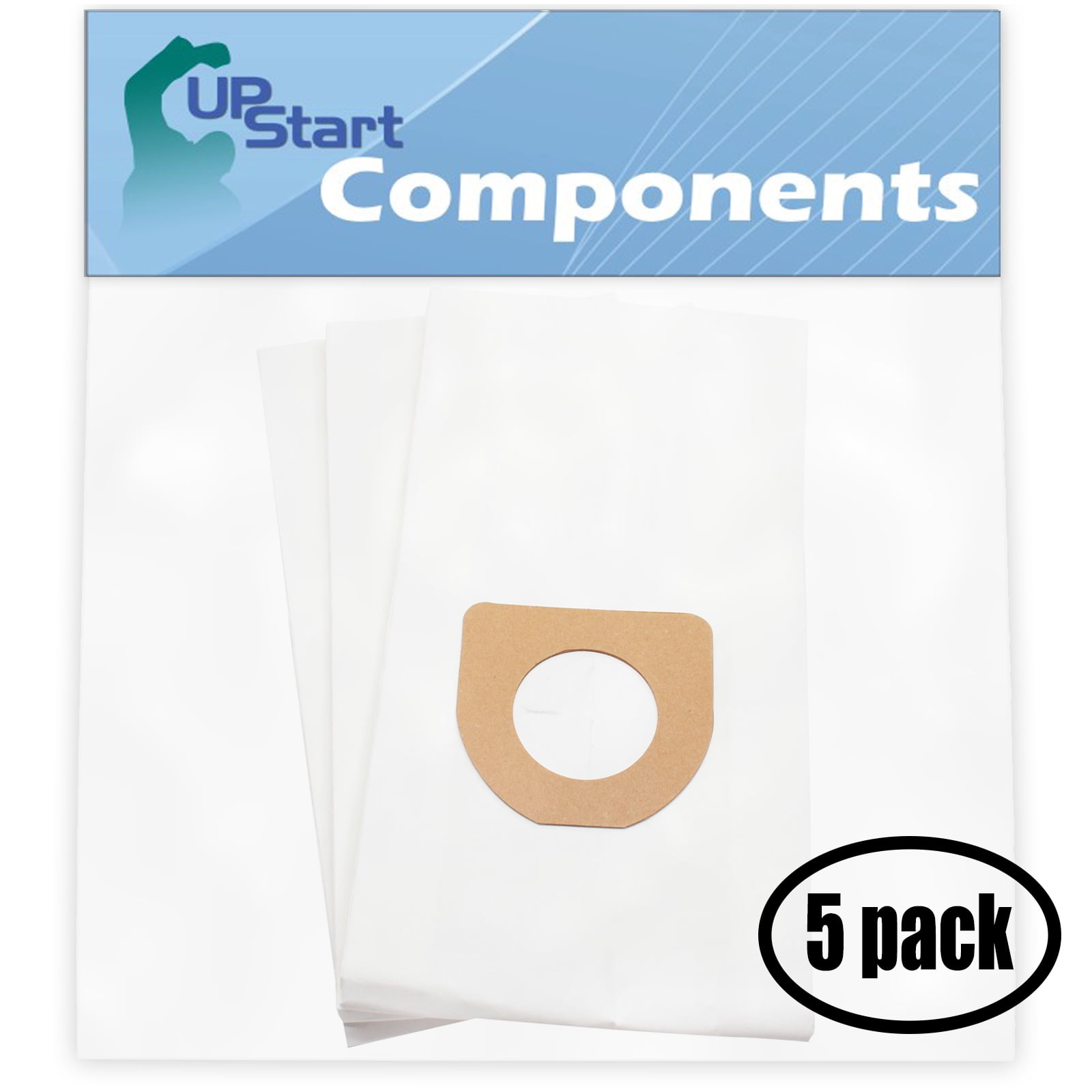 15 Replacement for Hoover Concept One Vacuum Bags - Compatible with Hoover 4010100A, Type A Vacuum Bags (5-Pack - 3 Vacuum Bags per Pack)