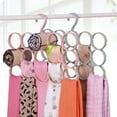 thumbnail image 1 of CATIEBYE Scarf Hanger Scarf Rack Plastic Space Saver Homeowners Closet Organization 1Pcs, 1 of 5
