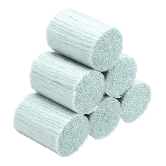 15 Rolls Latch Hook Yarn, Latch Hook Kit Yarn Precut Hook Rugs Yarn Making Crochet Bundles for Latch Hook Rug Adults Beginners Tapestry DIY Craft, Cyan Blue