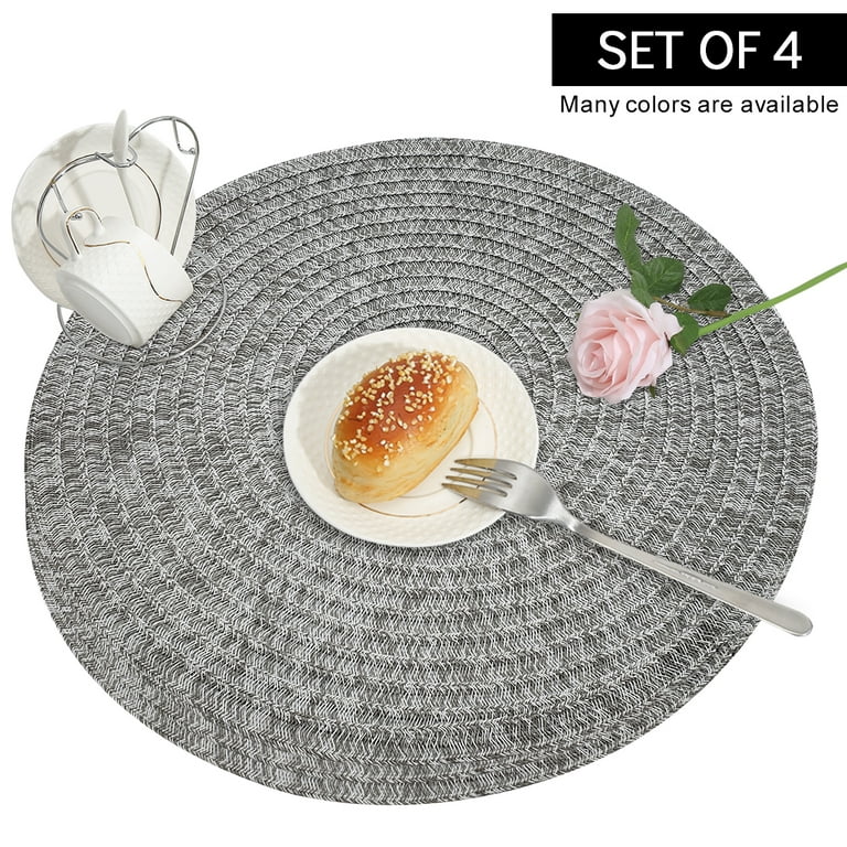 https://i5.walmartimages.com/seo/15-Round-Woven-Vinyl-Placemats-Set-4-Modern-Non-Slip-Insulation-Placemat-Washable-Table-Mats-Dining-Table-Braided-Cotton-Place-Kitchen-Holiday-Party_2e2a85fb-9bf2-4781-886e-c61b07b5df3d.62497b9be3f1db75709bd4fd738ccb4a.jpeg?odnHeight=768&odnWidth=768&odnBg=FFFFFF