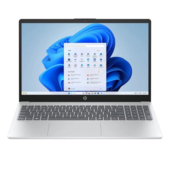 HP OmniBook 3 15-fn0000 15-fn0661nr 15.6" Copilot+ PC Notebook - Full HD - AMD Ryzen AI 5 340 - 16 GB - 1 TB SSD - Glacier Silver