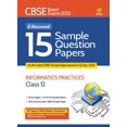 thumbnail image 1 of 15 Sample Question Papers Information Practices Class 12th CBSE 2019-2023, (Paperback), 1 of 1