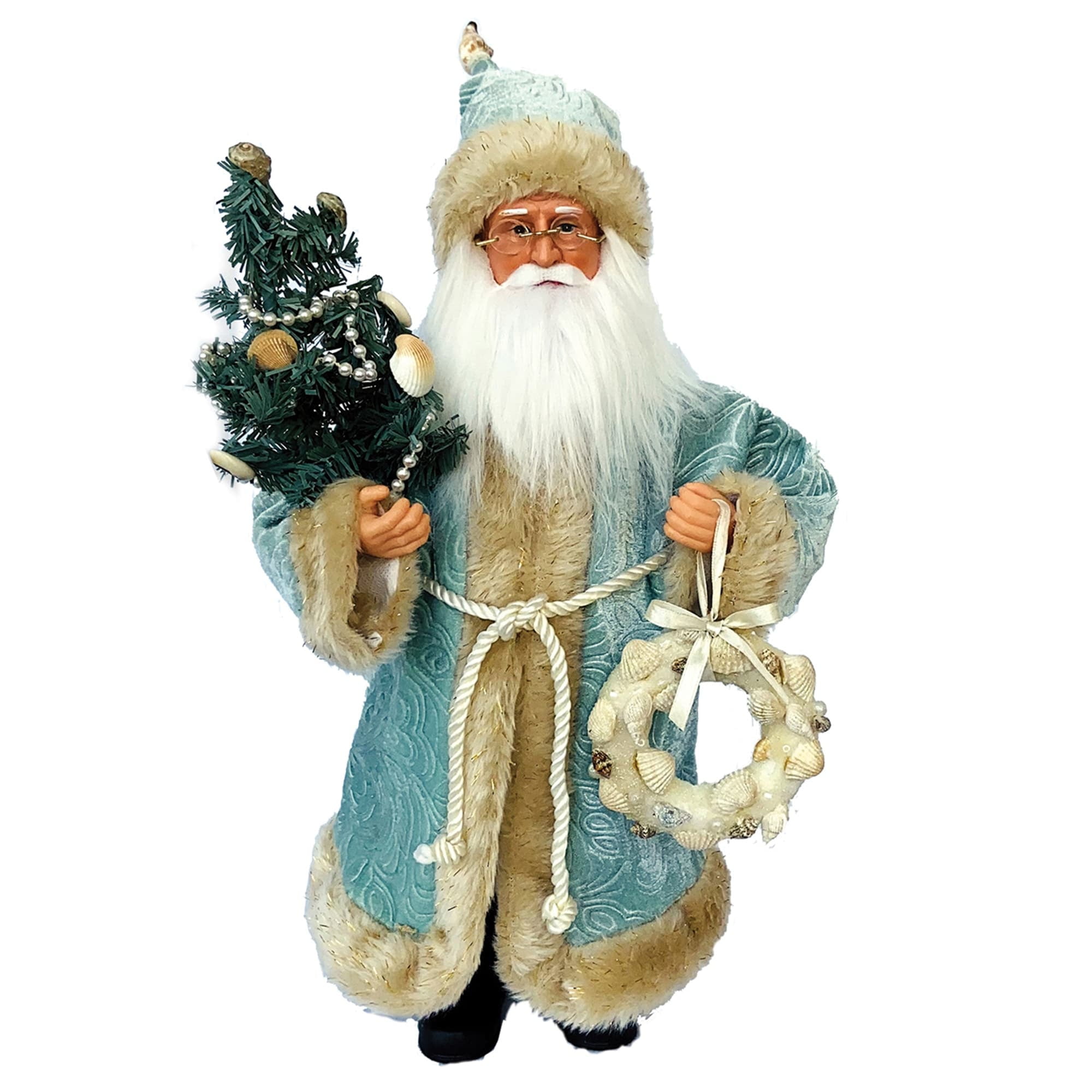 Blue Santa Claus