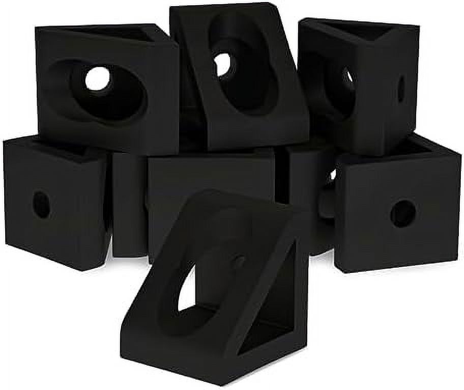 15 Series, 2 Hole Aluminum Inside Corner Gusset L Bracket For 80/20