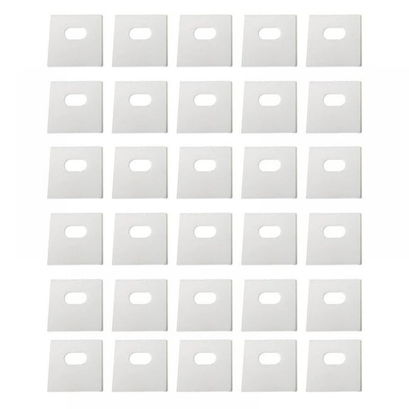 (15 Set/ 30 Pieces) Clear Vertical Blind Repair Tabs, Vertical Blind Repair Vane Savers, Vertical Blinds Replacement slats