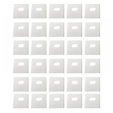 (15 Set/ 30 Pieces) Clear Vertical Blind Repair Tabs, Vertical Blind Repair Vane Savers, Vertical Blinds Replacement slats