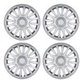 thumbnail image 1 of 15" Set of 4 Wheel Covers Snap on Hubcaps Full Hub Caps Fit R15 Tire & Steel Rim (4 Pack)-Lacquer, 1 of 12