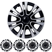 15" Set of 4 Wheel Covers Snap On Hubcaps Full Hub Caps fit R15 Tire & Steel Rim