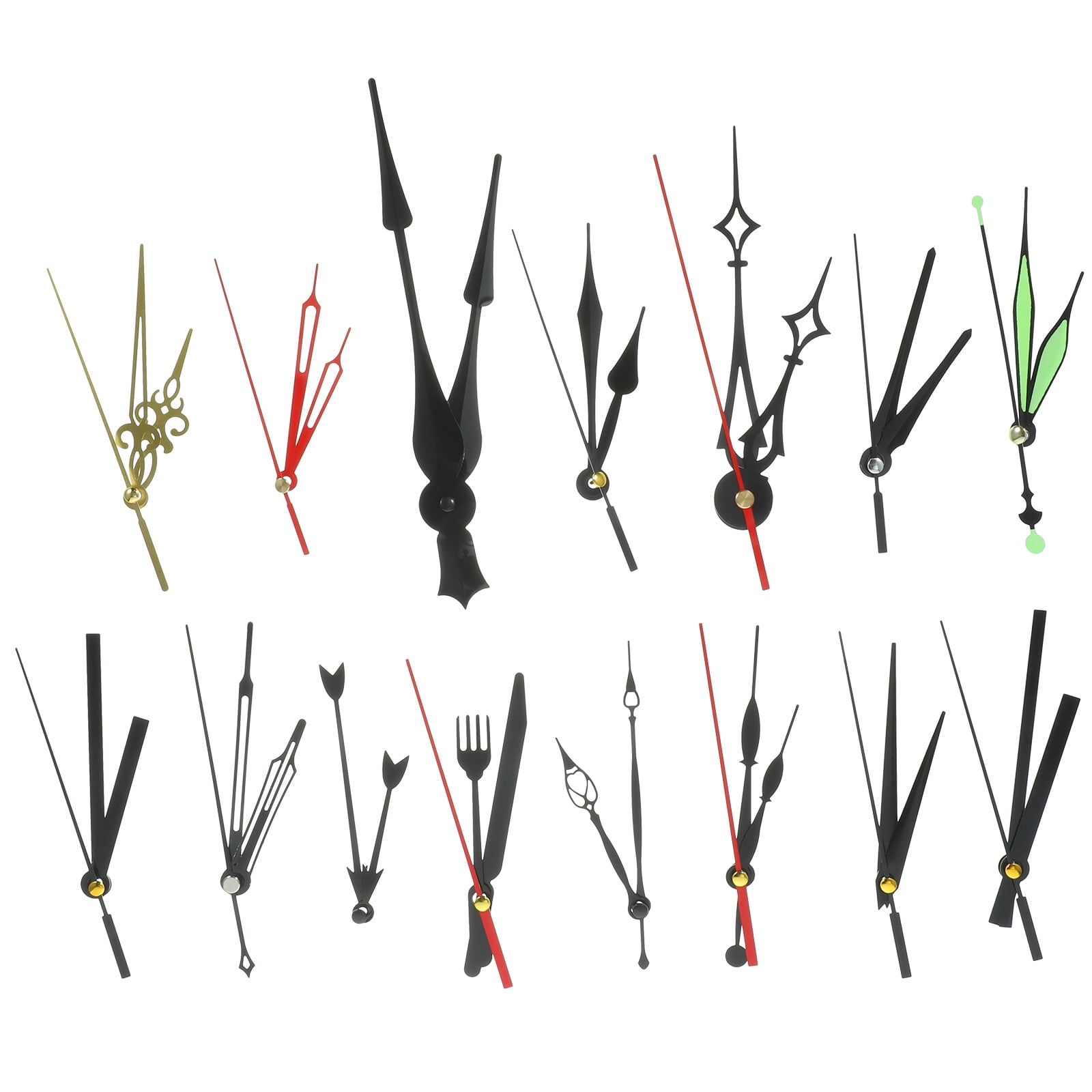 Sample Clock Hand Eease 15-Piece Clock Hand Assortment for DIY Repair - Walmart.com