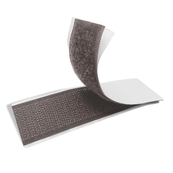 15 Sets Foliage Green Hook and Loop Strips 1 x 4 Inch with Adhesive Nylon Fasteners for Organization and Equipment Use