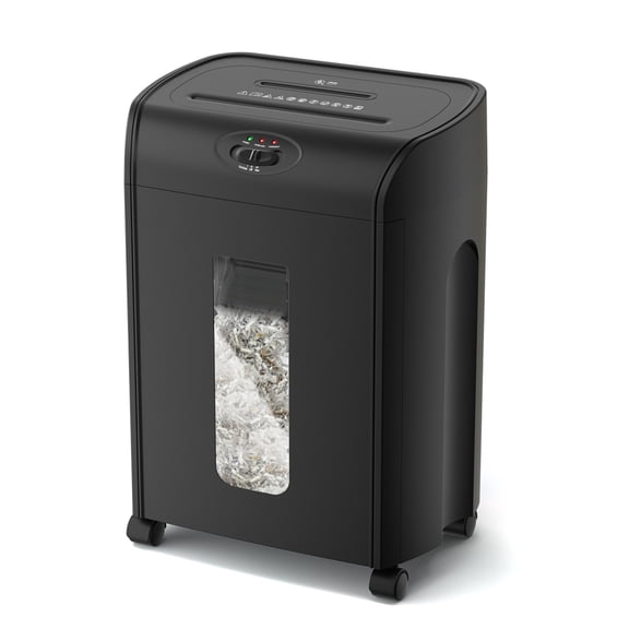 15-Sheet Cross Cut Paper Shredder, 4.76 Gallons Heavy Duty Shredder for Home Office, Ultra Quiet 56dB, CD Card Credit Card, P-4 Security
