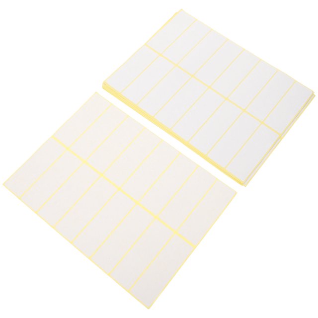 15 Sheets Multiuse Labels Blank Labels Stickers Prices Tag Stickers Blank Stickers (16 Labels