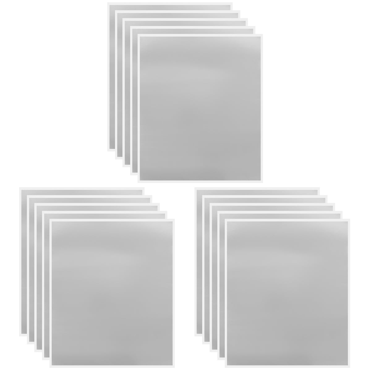 15 Sheets of Scratch Off Labels Scratch Off Coating Label Scratch Off