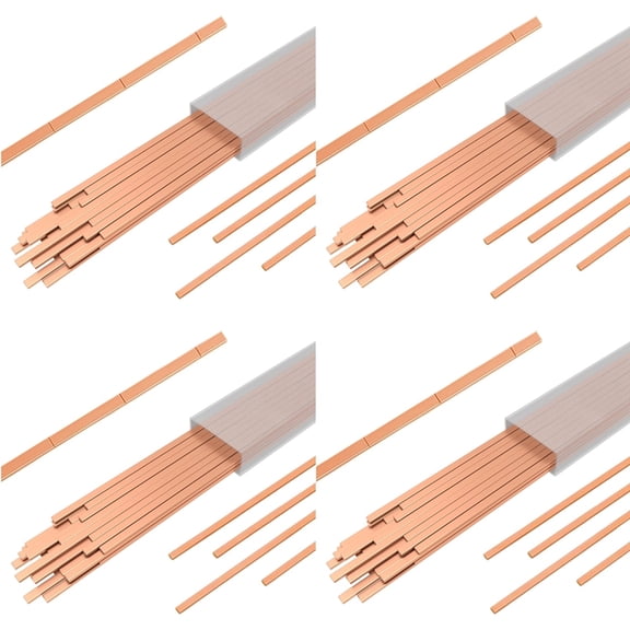 15% Silver Brazing Rods,Silver Solder HVAC Welding Rod Kit, 80 Pcs 10 Inch Flux Coated Brazing Rods for Copper