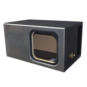15" Single Vented SOLO X - ALL 1" MDF, Premium Faceplate, Supreme Terminal Cup Available Colors Black, Blue, Red, White - With Extra Bracing - Proudly USA Built | Atrend USA Subwoofer Box