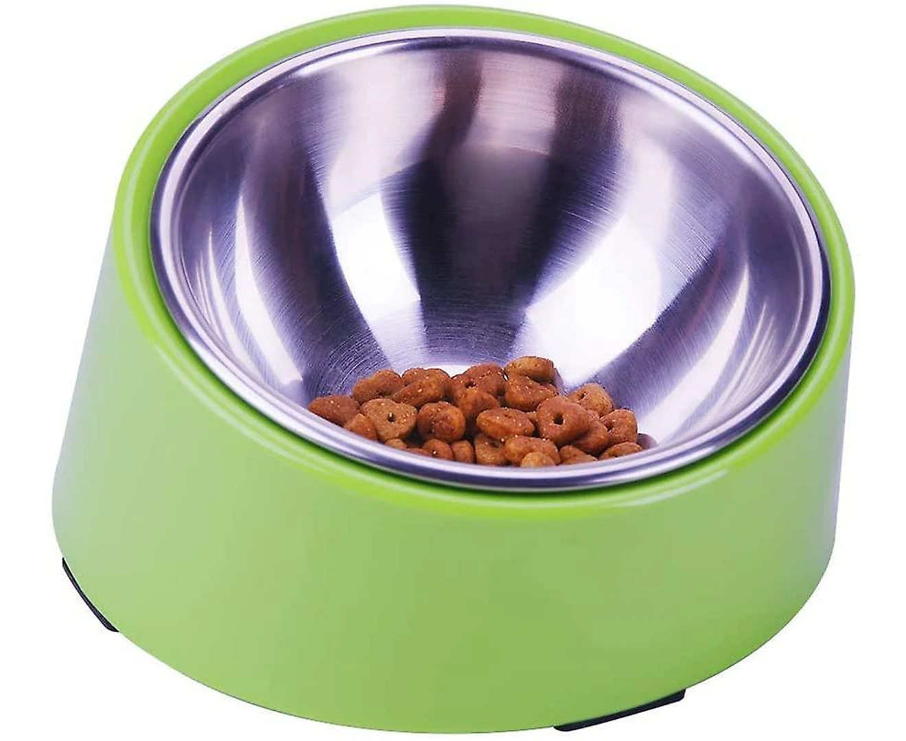 15 Slanted Bowl For Dogs And Cats Tilted Angle Bulldog Bowl Walmart