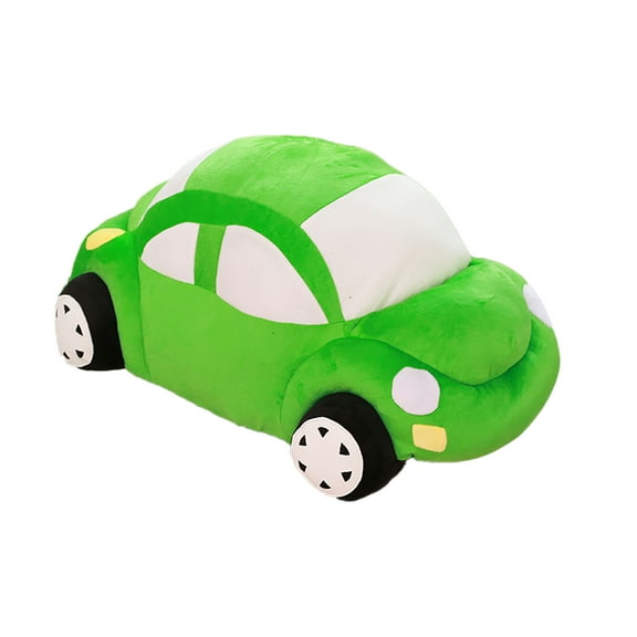 15" Soft Plush Car Stuffed Toy,Soft Green Stuffed Car Plush Pillow Toy,Gifts for Kids or Birthday Party