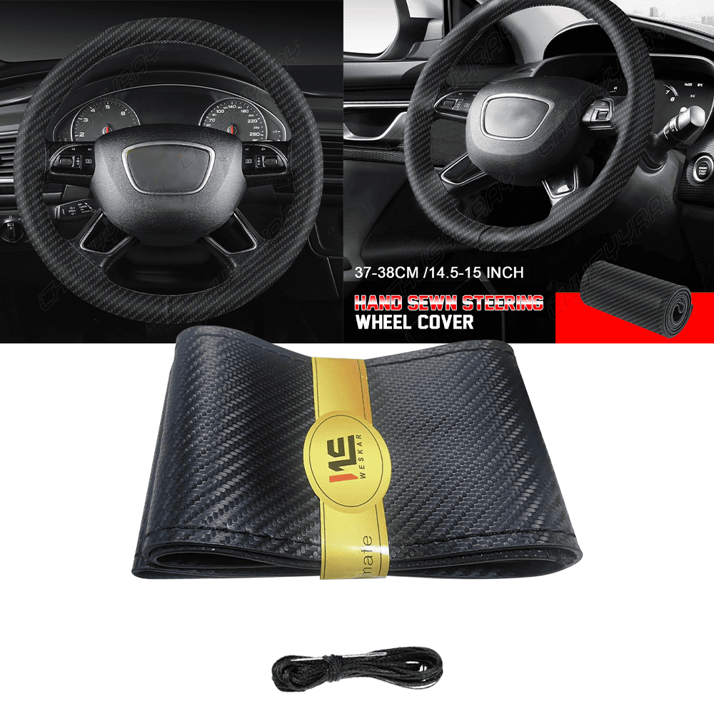Loncky Auto Custom Fit Black Genuine Leather Black Suede Steering Wheel Cover For Mercedes Benz C350 C250 C300 Cla250 Cls550 E250 E350 E400 E550 Gla45 Amg Sl550 Sl400 Slk250 Slk300 Slk350 Accessories