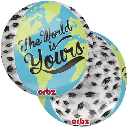 15" THE WORLD IS YOURS ORBZ
