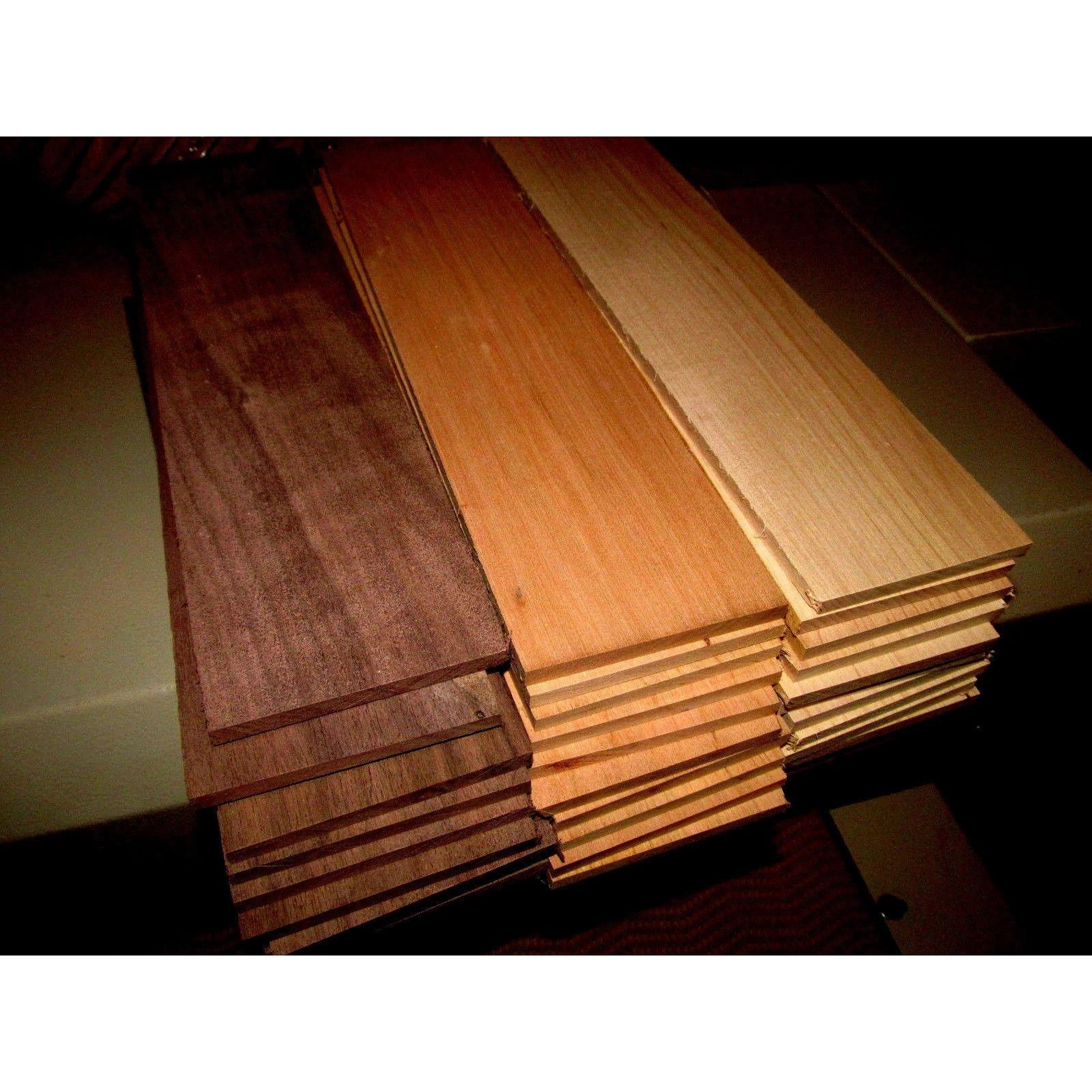 15 THIN, KILN DRIED, SANDED MAPLE, WALNUT, CHERRY WOOD LUMBER 12