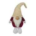 thumbnail image 1 of Northlight Smiling Chubby Plush Gnome with Textured Hat Christmas Figure - 15", 1 of 5