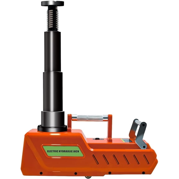 15 Ton All Metal Hydraulic Electric Car Jack, DC12V Portable Auto Jack for Cars, RVs, Trucks, SUVs, Red