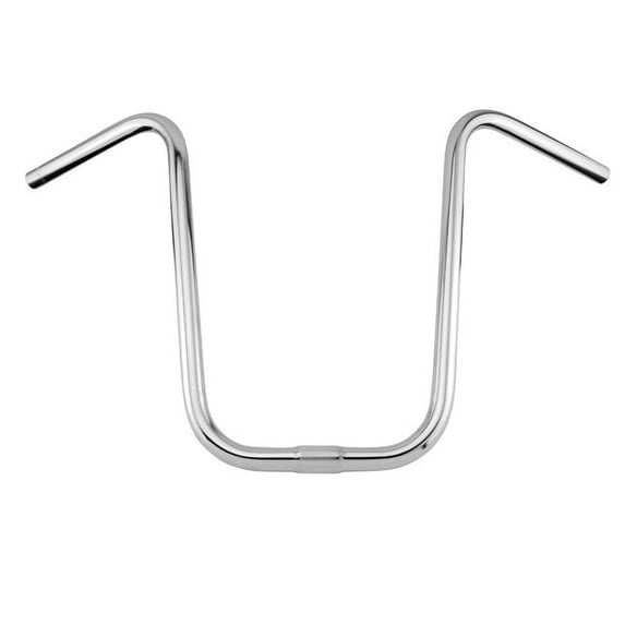 15" U 25.4mm Bike Handle Bars Chrome