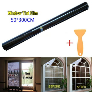 One Way Mirror Tint Window Film Silver Sun/Glare Reduction for  Home/Office/Glass/Door 