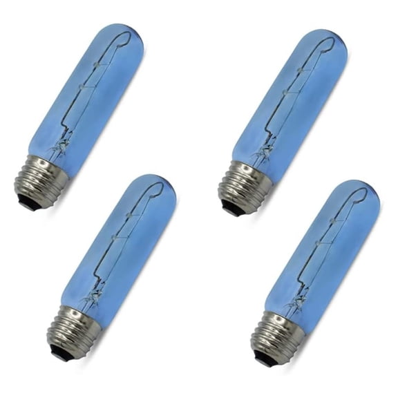 15 Watt Fridge Appliance Blue Light Bulb for Refrigerator - Replacement Sub-Zero 7006999 Freezer Refrigerator Light Bulb 15W Cool Blue Refrigerator Bulbs - 4 Pack