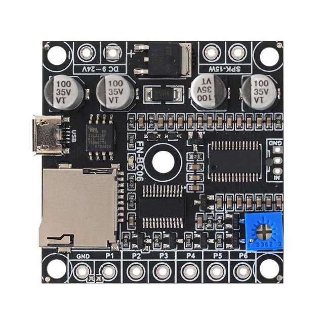 15 Watts MP3 Speaker Board USB Recordable Sound Board Voice Module 6