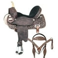 thumbnail image 1 of 15 Western Horse Saddle American Leather Flex Trail Barrel Tack Hilason, 1 of 6