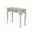 thumbnail image 1 of 15' White Console Table with 2 Drawers, 1 of 2