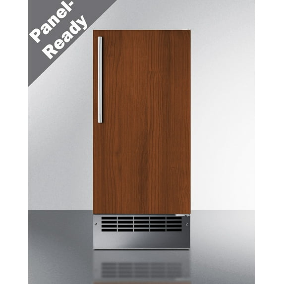 15" Wide 25 lb. Drain-Free Icemaker (Panel Not Included), RHD