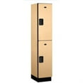 thumbnail image 1 of 15" Wide Double Tier Designer Wood Locker - 1 Wide - 6 Feet High - 18 Inches Deep - Maple, 1 of 7