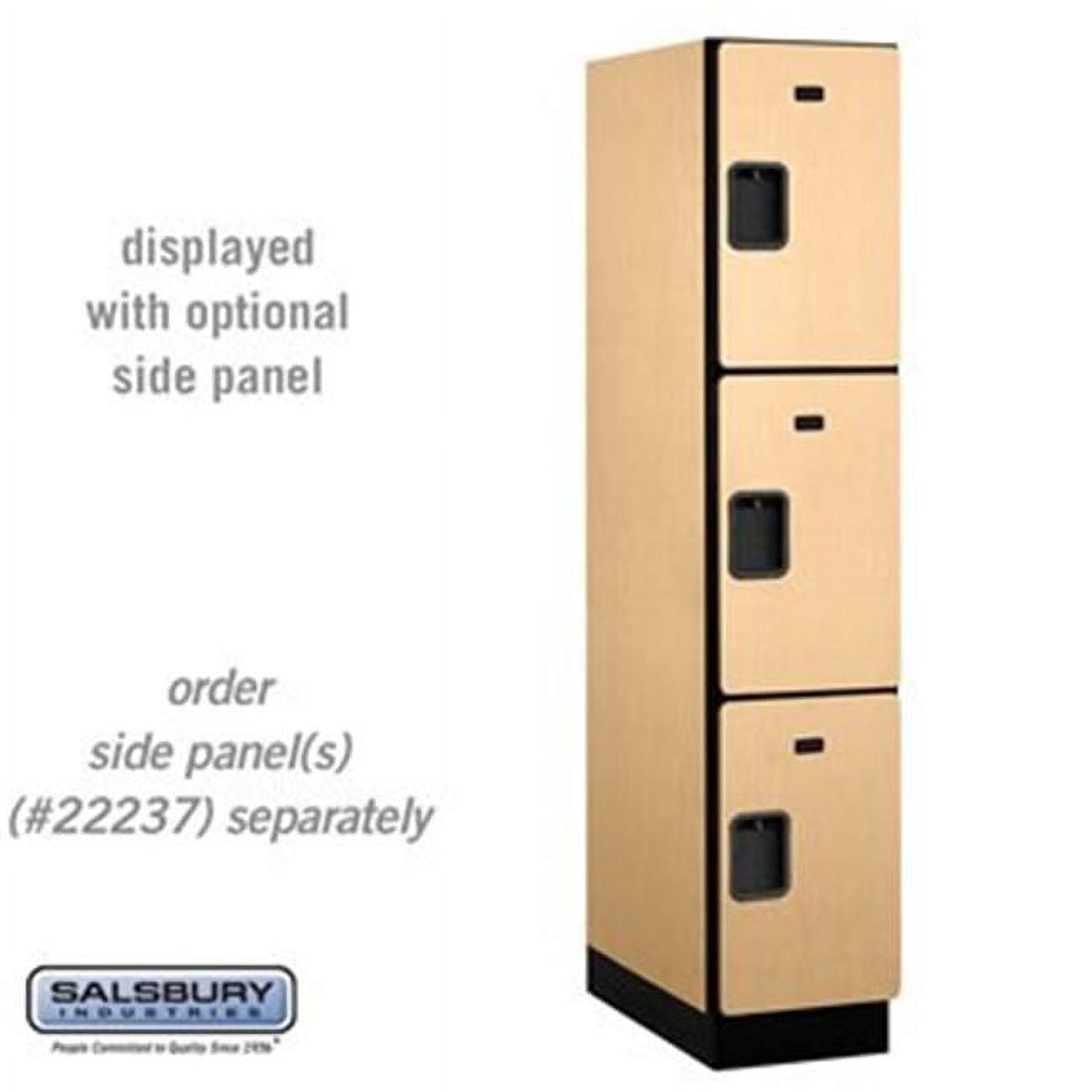 Draper Locker salsbury industries 23164map wardrobe locker,76inhx15inw,solid,maple ...