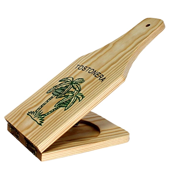 Wooden Tostonera Plantain Press  Manual Hardwood Plantain Flattener