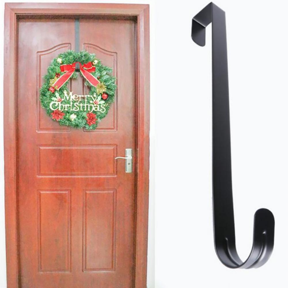 15 Wreath Hanger for Front Door Large Wreath Metal Hook for Christmas Wreath Over The Door Hanger Walmart