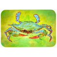 thumbnail image 1 of 15 X 12 In. Bright Green Blue Crab Glass Cutting Board Large Size, 1 of 1