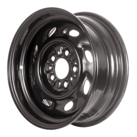 15 X 6 Reconditioned OEM Steel Wheel, Black, Fits 1993-2001 Ford Explorer