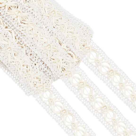 15 Yard Faux Leather Braid Trims Beige Flat Braid Strap Trim Woven Gimp Braid Trim Ribbon for Home Decor DIY Sewing Craft 1-1/4 Wide DIY