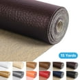 thumbnail image 1 of 15 Yards 54" Wide Vinyl Faux Leather Fabric Cotton Back Home Decor Fabric for Hand Crafts DIY Craft Upholstery, 1 of 6