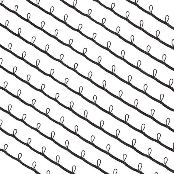 15 Yards Braid Trim with Elastic Button Loops Black Button Loop Tape Sewing Dress Zipper Extender Buttonhole Lace Trim DIY