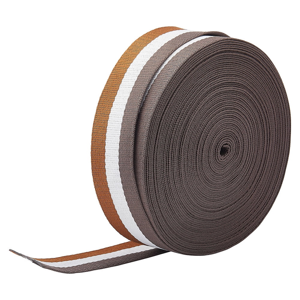 15 Yards Three Color Polyester Striped Ribbon Jacquard Ribbon Clothes ...