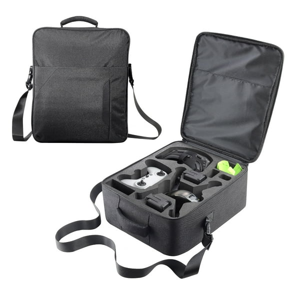 15 Year Old Boy Gift, Travel Shoulder Bag Carrying Bag Protective Storage Bag for FPV Combo, Black, One Size