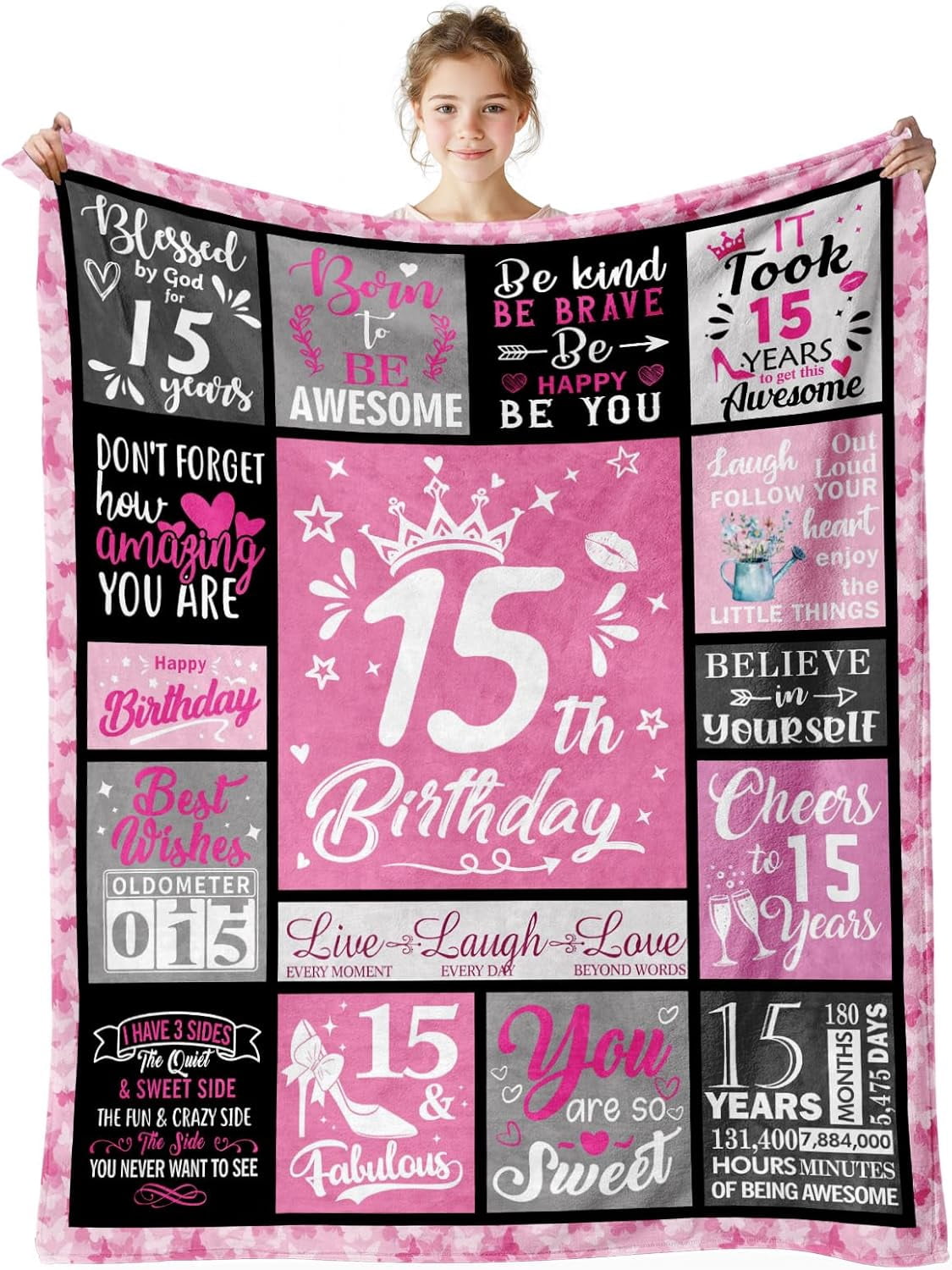 15 Year Old Girl Birthday Gifts,15th Birthday Gifts for Girls,Birthday ...
